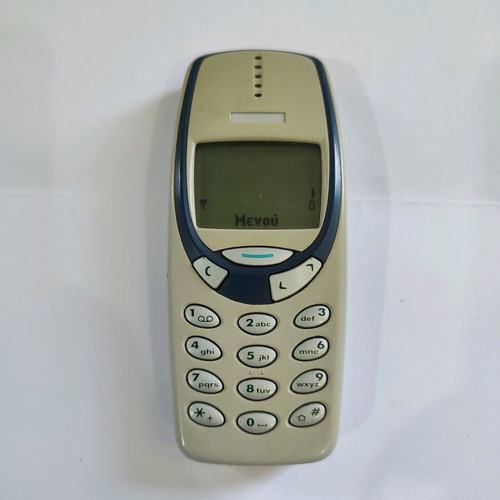 Nokia 3330 Classic Phone used, vintage brick with buttons
