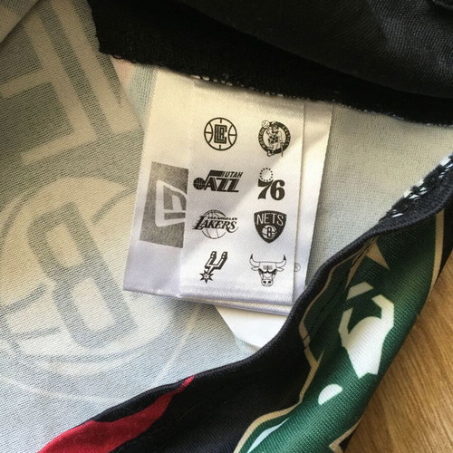 NBA Shirt New Era Mens Multi Team Jersey used, size L