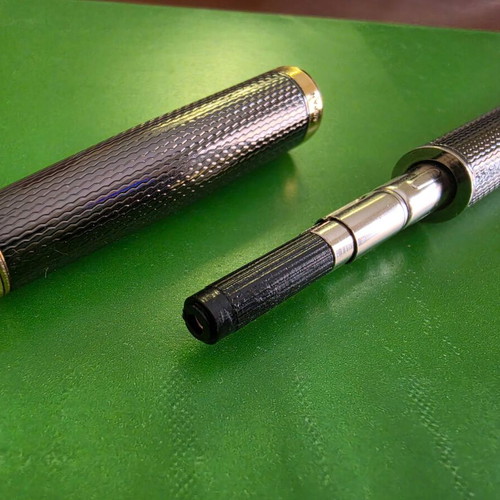Playboy Vintage Pen used, Gunmetal Grey and Gold