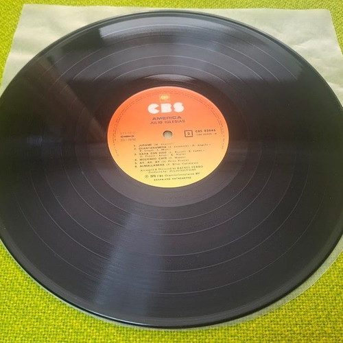 Julio Iglesias America LP used, pop