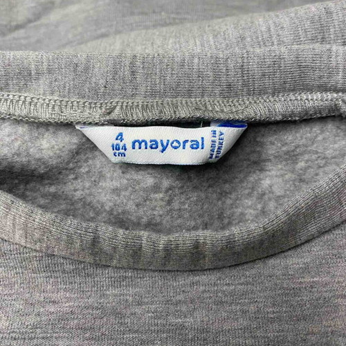 Mayoral sweater for 4-year-old girl, like new, grey