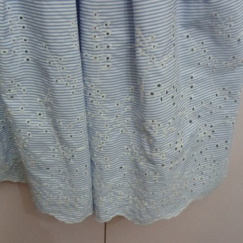 Summer dress Matis like new, white and blue, size S
