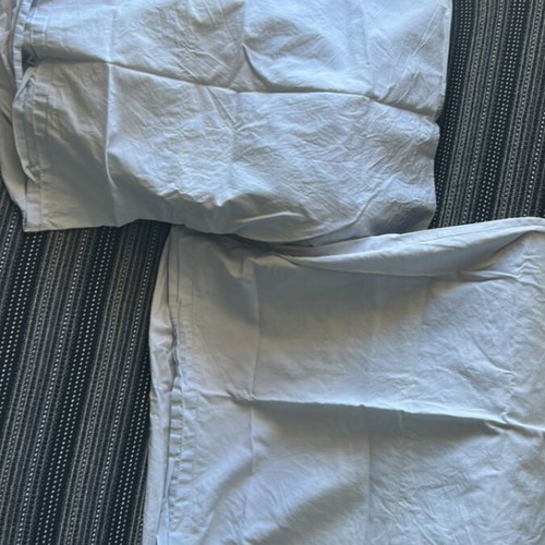 Nef Nef pillowcases light blue set of 2 like new