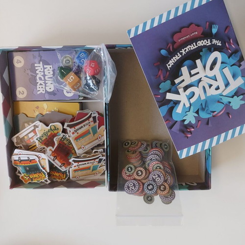 Truck Off board game like new with instructions in English