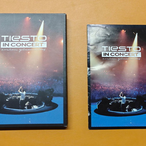 Tiësto In Concert 2004 DVD collector's edition used, 2 DVDs + booklet