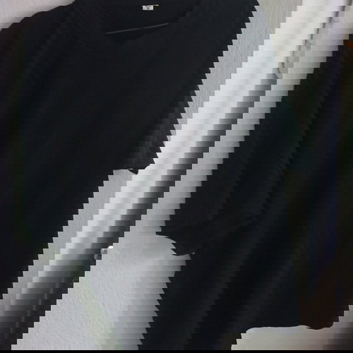 Тениска черна oversized, размер 58, нова