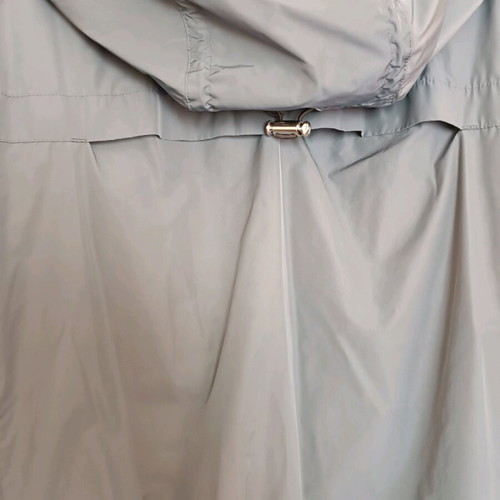 Mango windbreaker jacket like new, gray and blue, men's