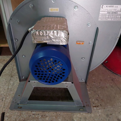 Kitchen ventilation motor 0.5Hp like new with 10-meter chimney