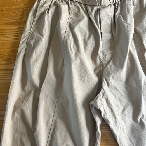 COS oversized men's beige cotton pants, size L