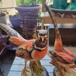 Decorative pheasant set used