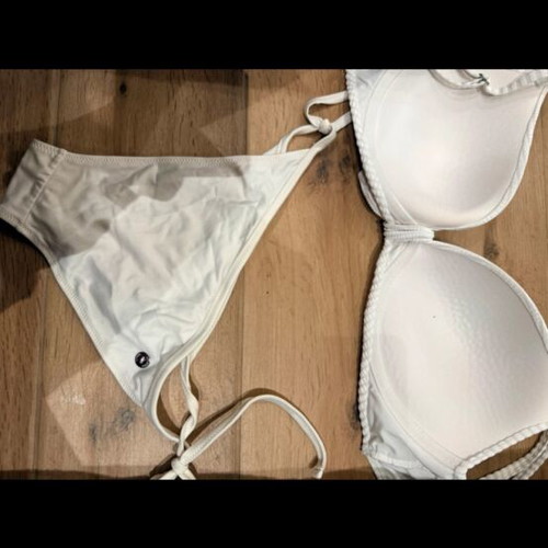 Benetton swimsuit like new, size S, white