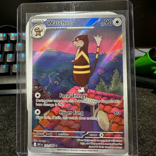 Watchog Illustration Rare card like new