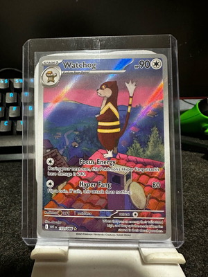 Watchog Illustration Rare card like new