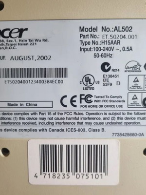 Retro Οθόνη υπολογιστή / PC Monitor 17" ACER AL502 για gaming
