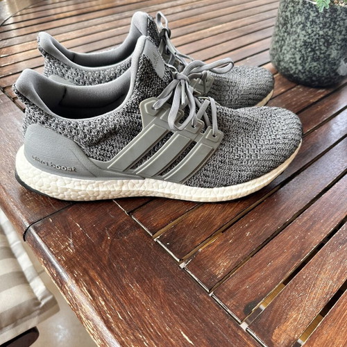 Adidas Ultraboost running shoes, grey, size 44