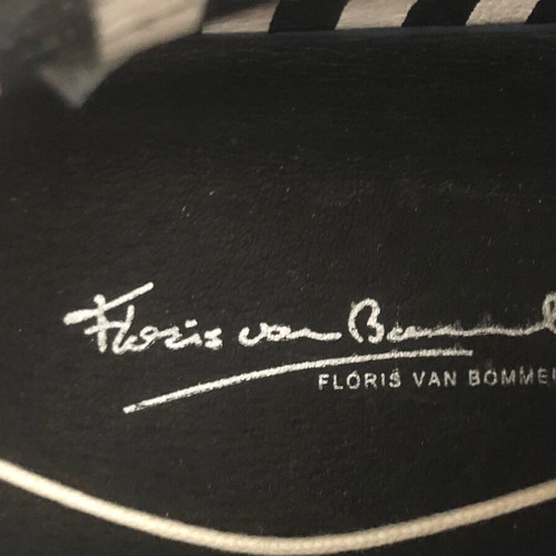 Floris Van Bommel shoes new, blue, natural suede, boots