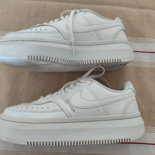 Nike Court Vision Alta DM0113-100 sneakers size 39 like new, white