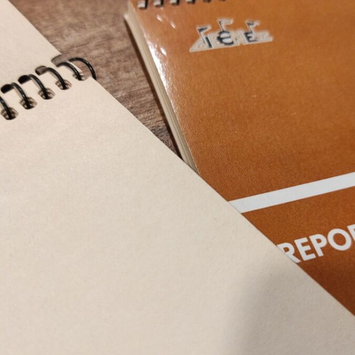 International notebooks like new, spiral, 2 pieces