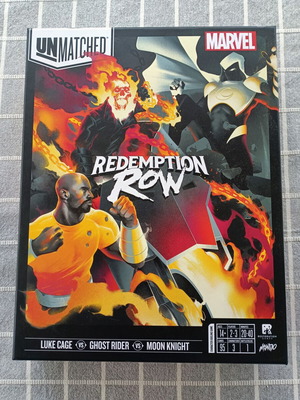 Επιτραπέζιο Unmatched Marvel Redemption Row σαν καινούργιο