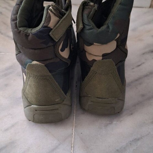 Military camouflage boots wood size 46 new