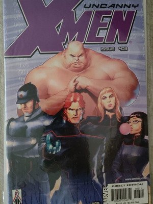 Uncanny X-Men #403 Marvel comic book 2002