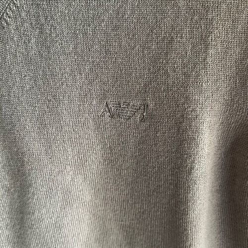 Armani Jeans wool knit sleeveless top used, size S, beige