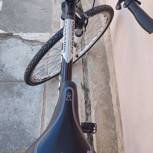 Ideal Crossmo bicycle like new, men's city blue