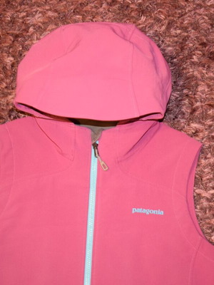 Patagonia γυναικείο ροζ γιλέκο με κουκούλα μέγεθος M μεταχειρισμένο