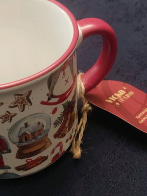 Christmas ceramic mug new with festive designs