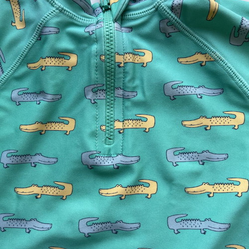 Marks & Spencer sea set shirt and hat like new, turquoise