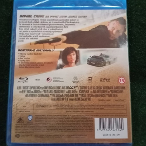Quantum of Solace Blu-Ray new with Greek subtitles