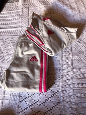 Girls' tracksuit set used, pants with jacket 18 months