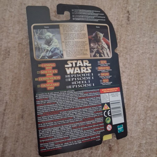 Star Wars Yoda figure sealed new Hasbro