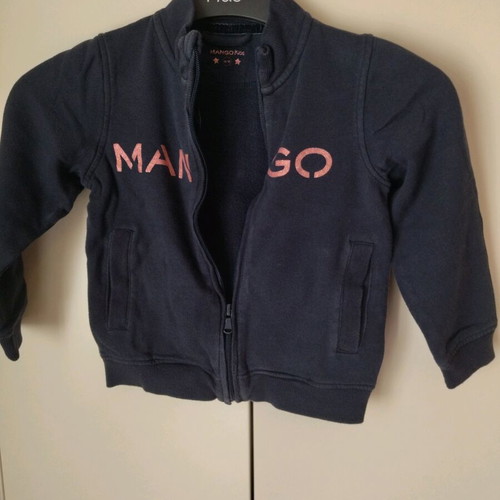 Mango tracksuit set for girl 4-5 years like new, blue