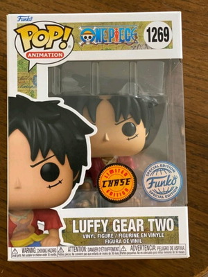 Funko Pop Luffy Gear Two Chase #1269 One Piece new, authentic