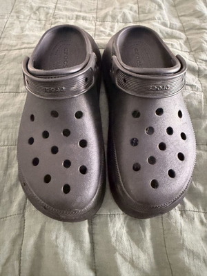 Crocs Crush Clog Black size 39 like new