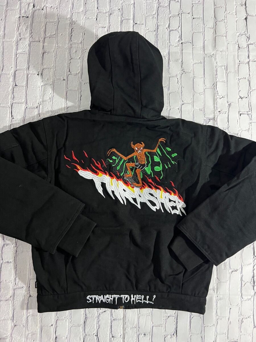Work Jacket Supreme X Thrasher Supreme X Thrasher яке ново, размер