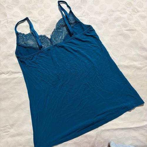 Vintage blue blouse like new, size S