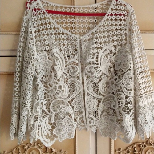 Lace cardigan new, ideal over dress