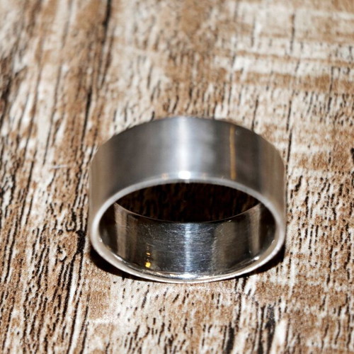 Sterling silver 925 rings new, pack of 8, matte finish