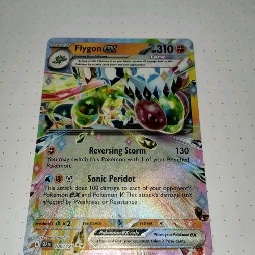 Flygon Ex Pokemon card like new
