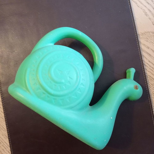 Snail watering can used