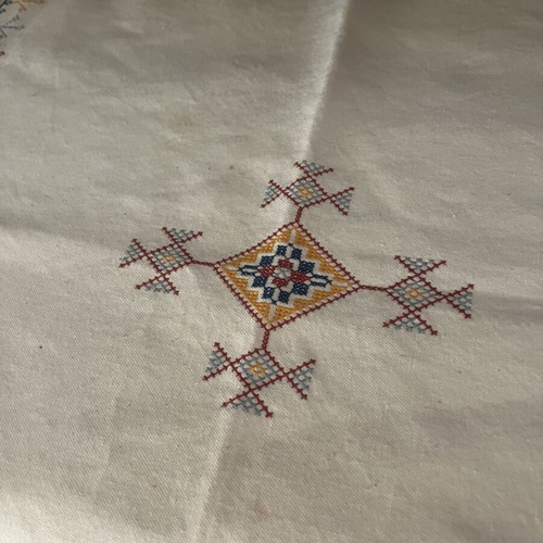 Authentic Handmade Traditional Greek Folk Art Table Runner 40x85cm