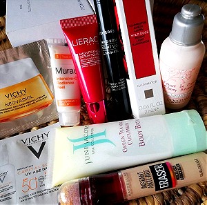Packet Maybelline, Murad, Lierac, Korres, Vichy, L'Occitaine, June Jacobs