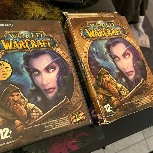 World of Warcraft Vanilla PC/Mac CD-ROM used, collector's edition