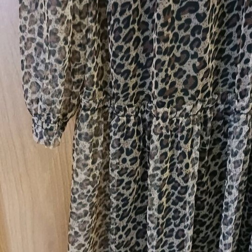 Zara dress new with transparent sleeves