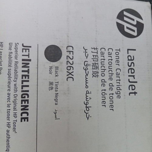 Toner CF226XC black jet intelligence new in box