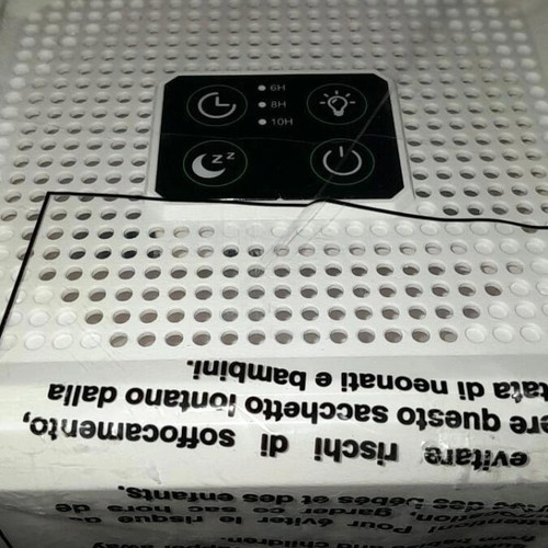 Mini Dehumidifier MW601 sealed with 7 LED colors 1.2L