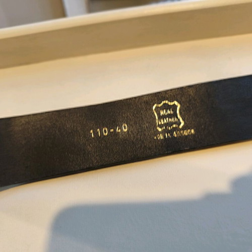 No Fear adjustable unisex belt black like new