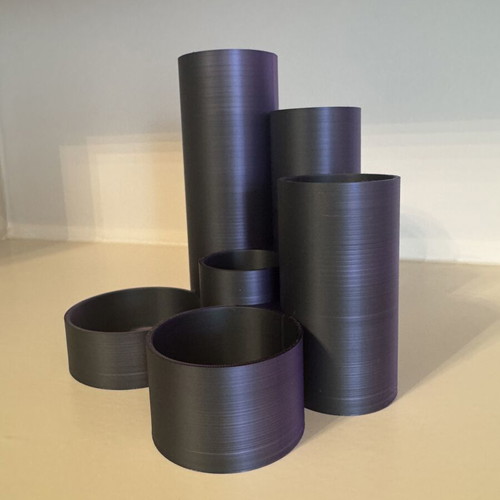 Pen holder 3D printed with chameleon color effect, new